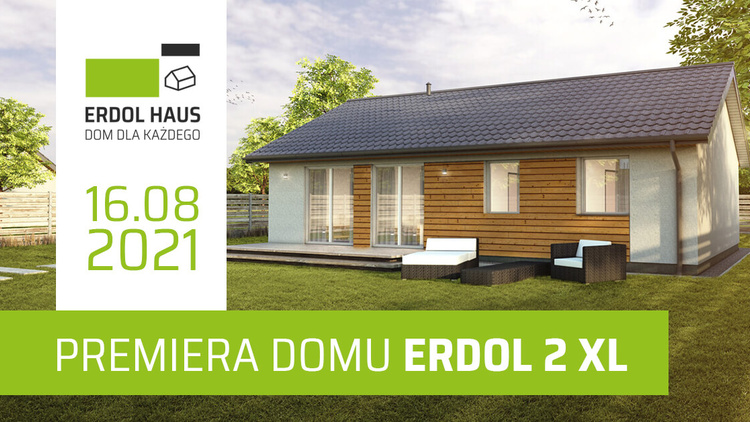 Kolejna nowość w ofercie ERDOL HAUS – przedstawiamy dom ERDOL 2 XL