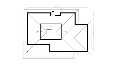 Projekt ERDOL 104G - Rzut strychu